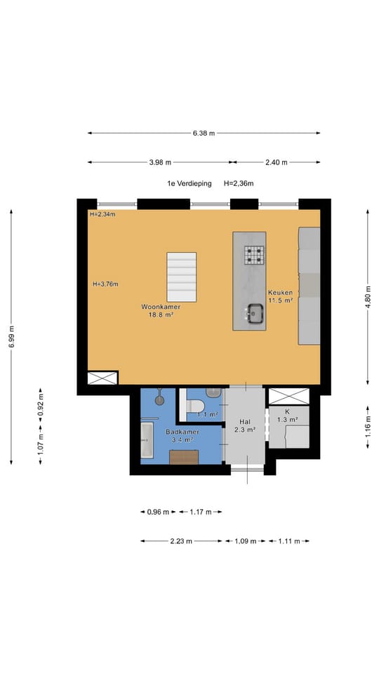 Foto 4 van Dorpsstraat 40-Y