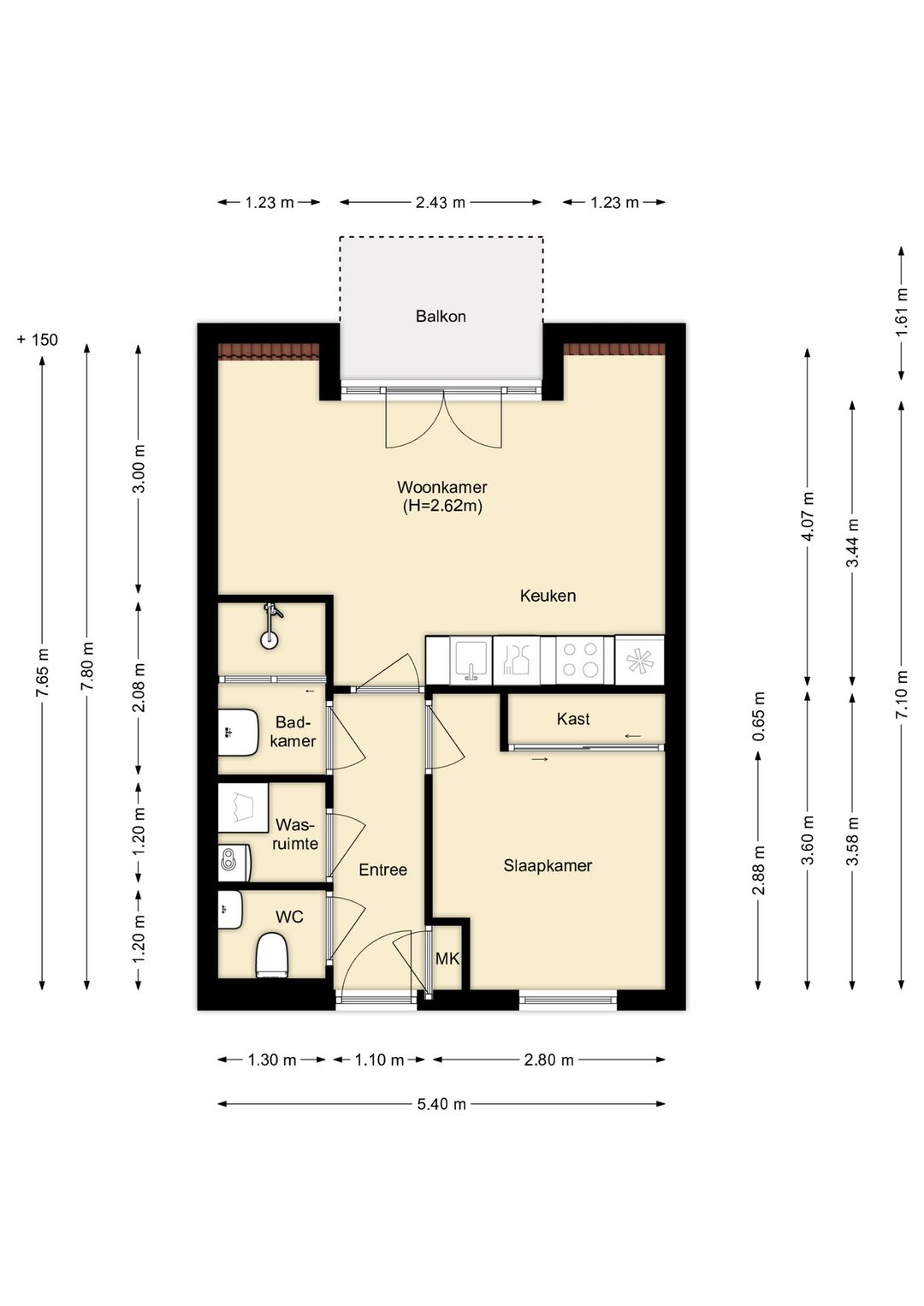 Foto 28 van Raadhuislaan 34-D