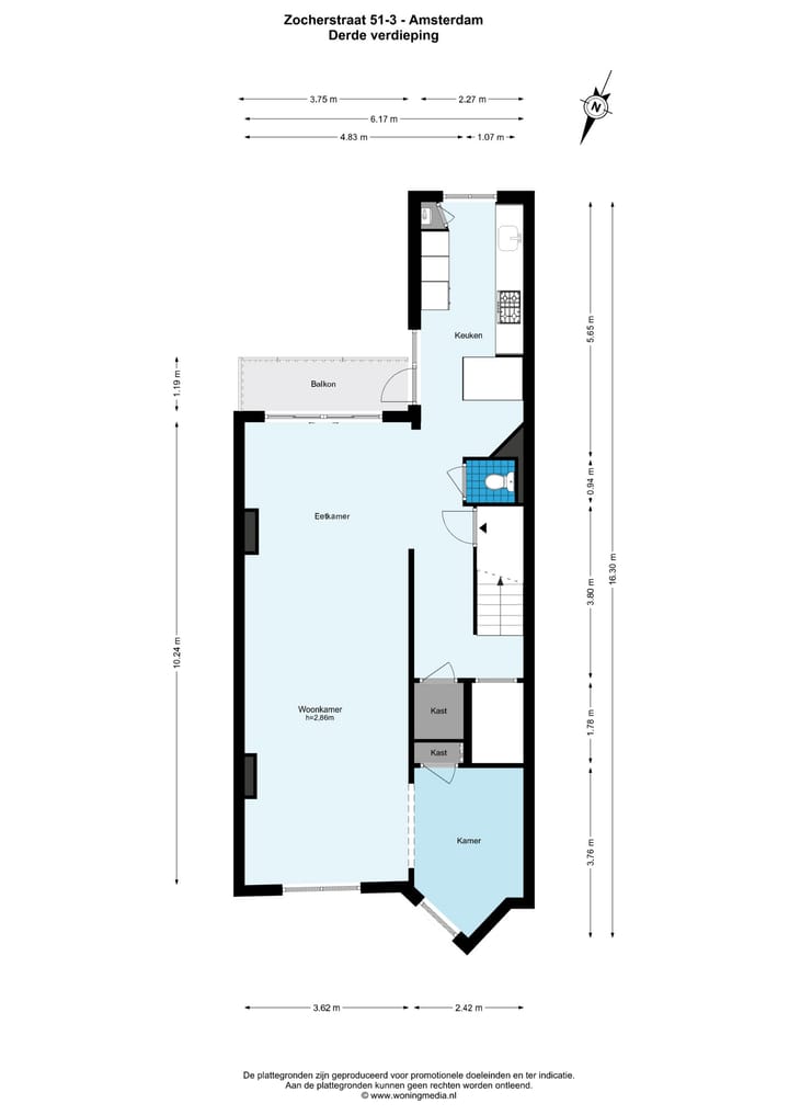 Photo 39 of Zocherstraat 51-3