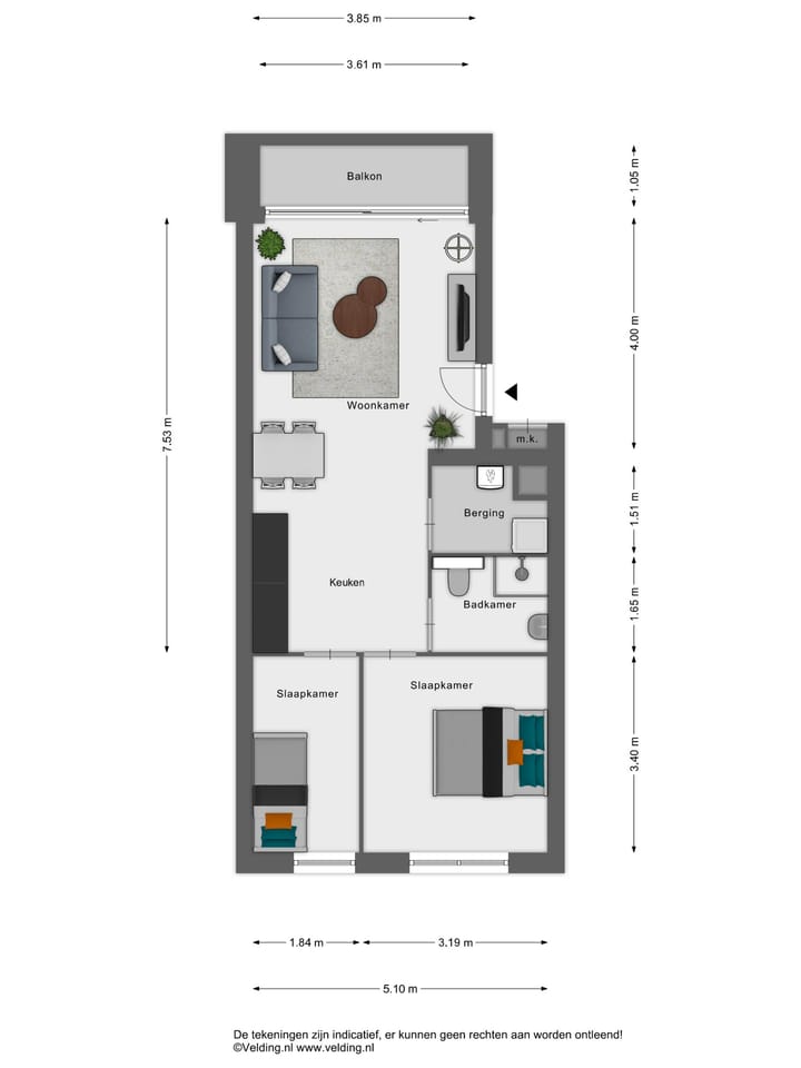 Foto 20 van Zerboltstraat 2-V