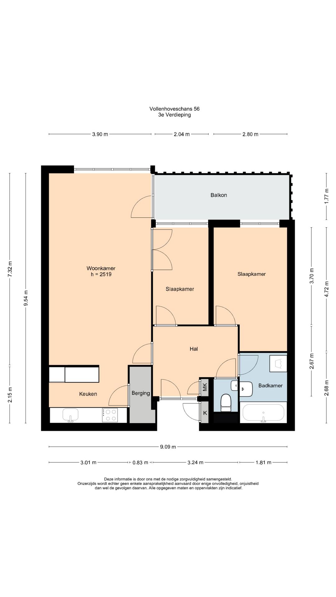 Photo 30 of Vollenhoveschans 56