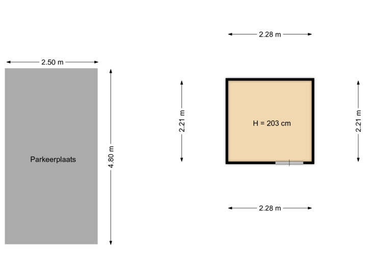 Berging en Parkeerplaats