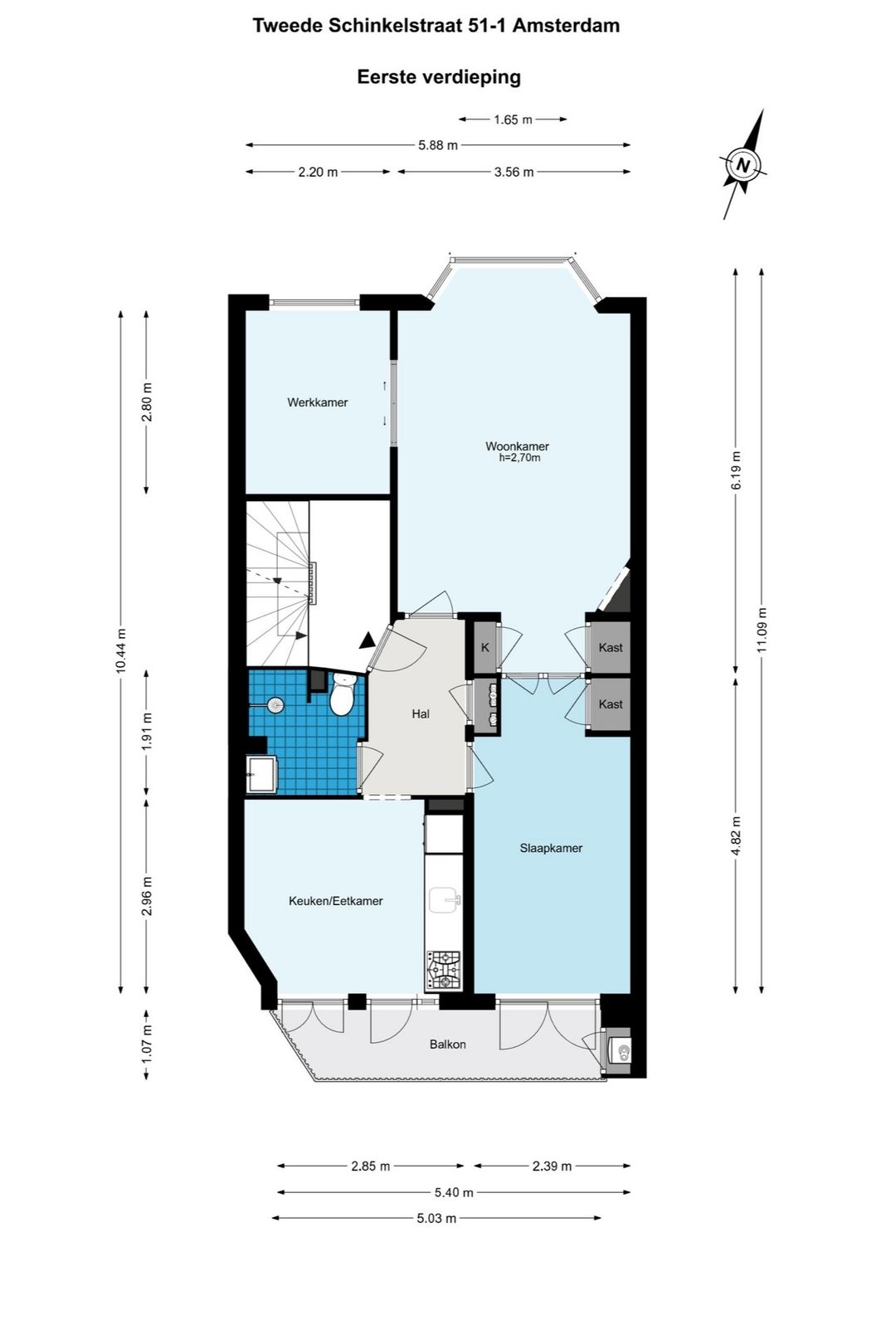 Foto 7 van Tweede Schinkelstraat 51-1