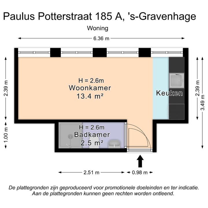 Photo 11 of Paulus Potterstraat 185-A