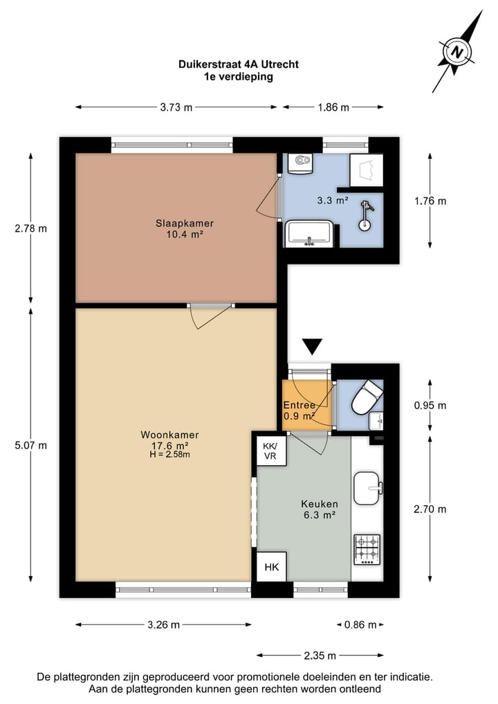 Foto 31 van Duikerstraat 4-A