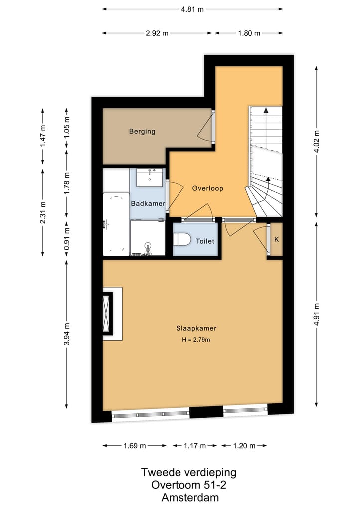 Foto 15 van Overtoom 51-2