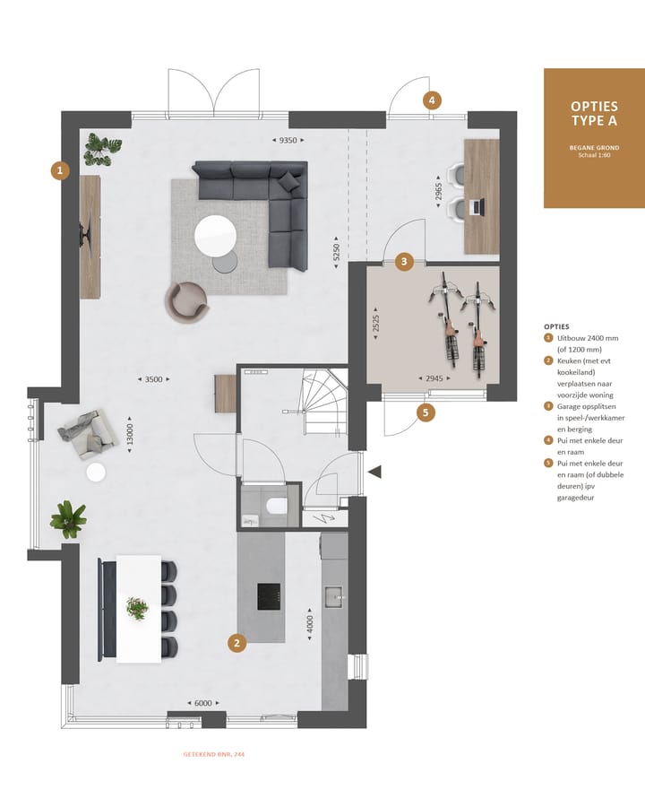 Foto 5 van Vrijstaand type A (Bouwnr. 244)