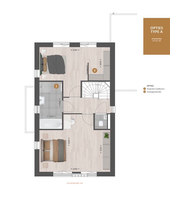 Foto 9 van Vrijstaand type A (Bouwnr. 244)