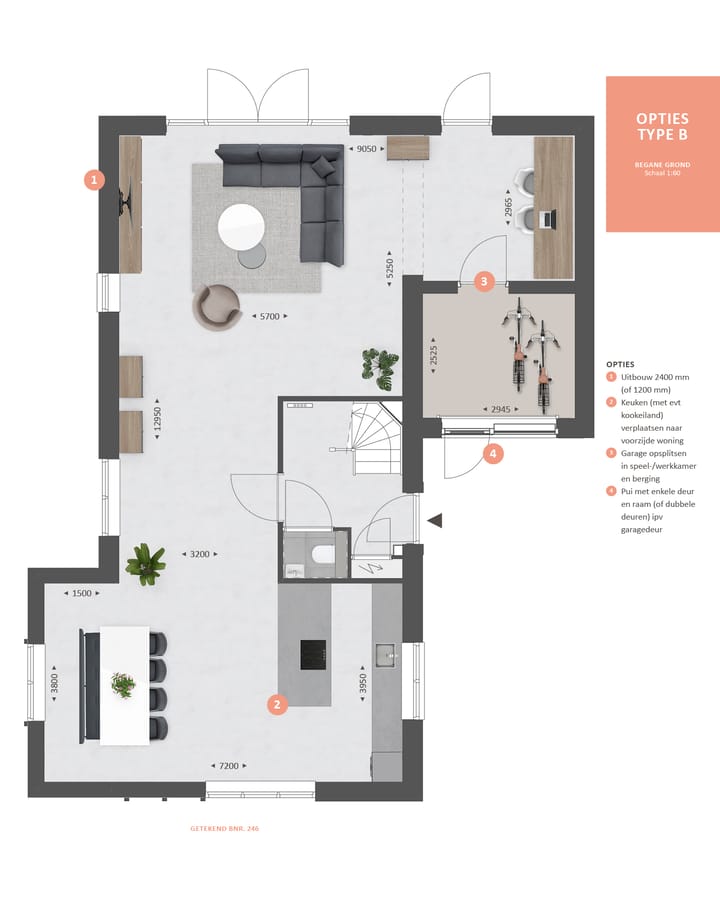 Foto 5 van Vrijstaand type B (Bouwnr. 246)
