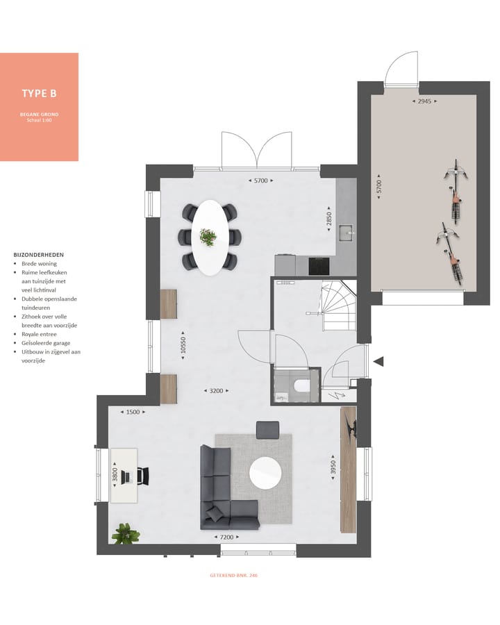 Photo 4 of Vrijstaand type B (Bouwnr. 247)