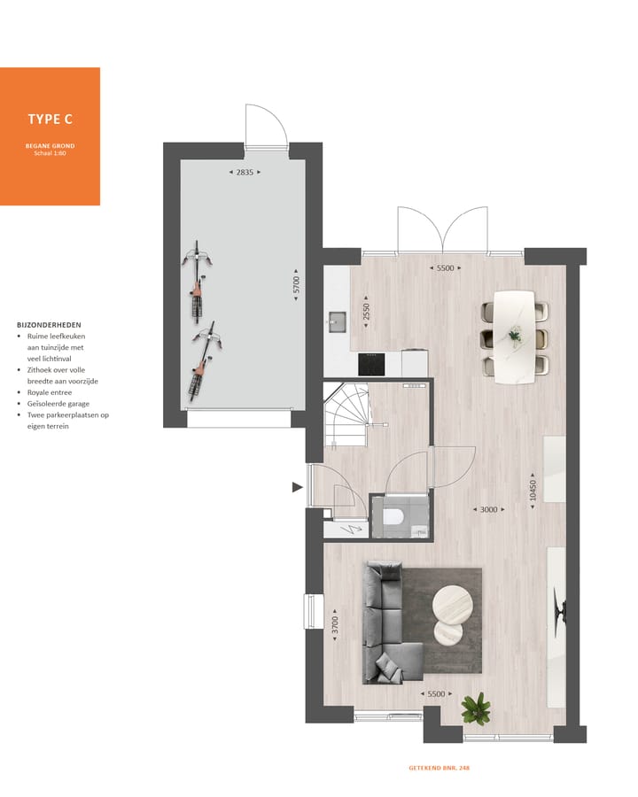 Foto 4 van Tweekapper type C (Bouwnr. 249)