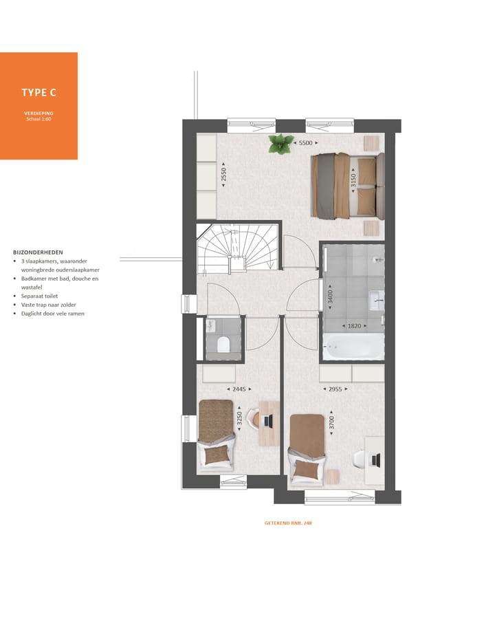 Foto 6 van Tweekapper type C (Bouwnr. 249)