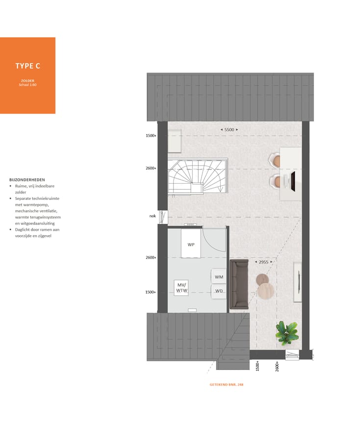 Foto 8 van Tweekapper type C (Bouwnr. 249)