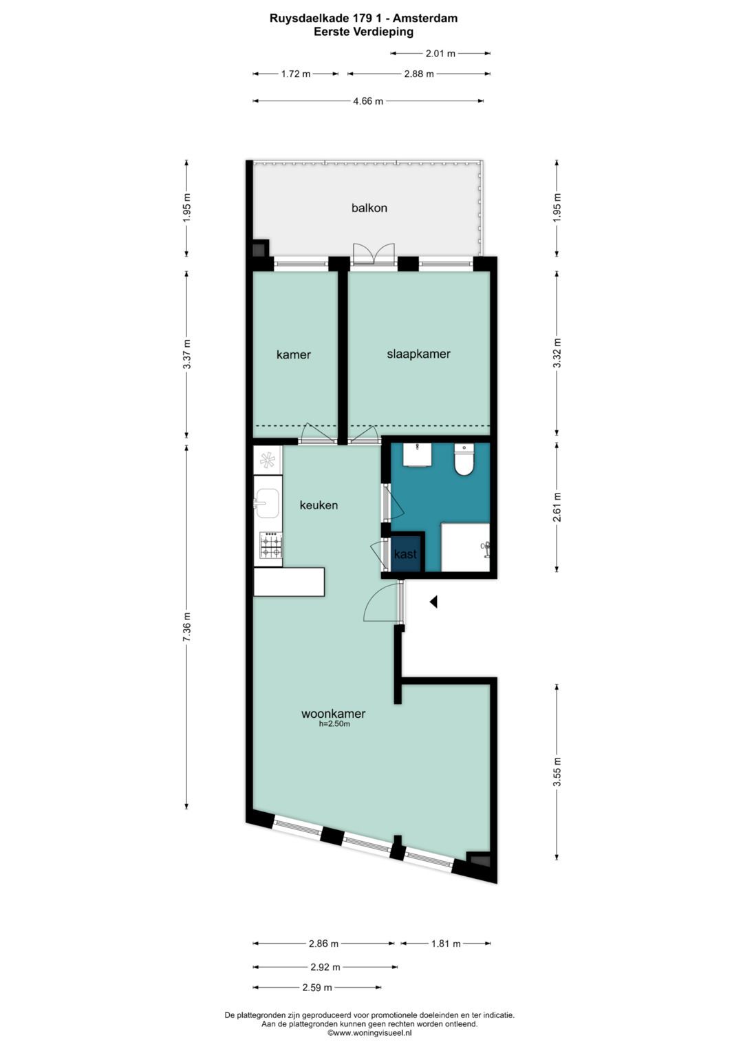 Foto 23 van Ruysdaelkade 179-1