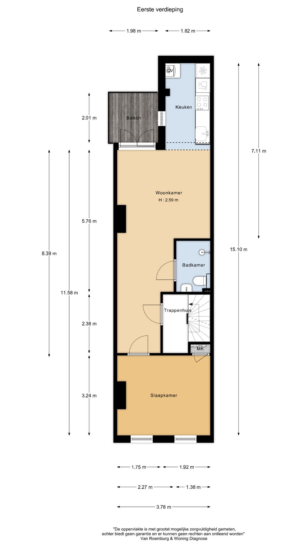 Foto 14 van Frederik Hendrikstraat 123-1
