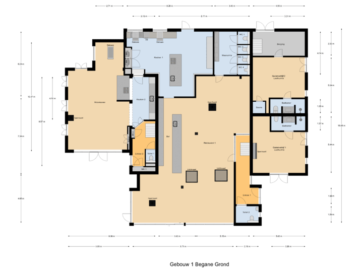 Gebouw 1 Begane Grond