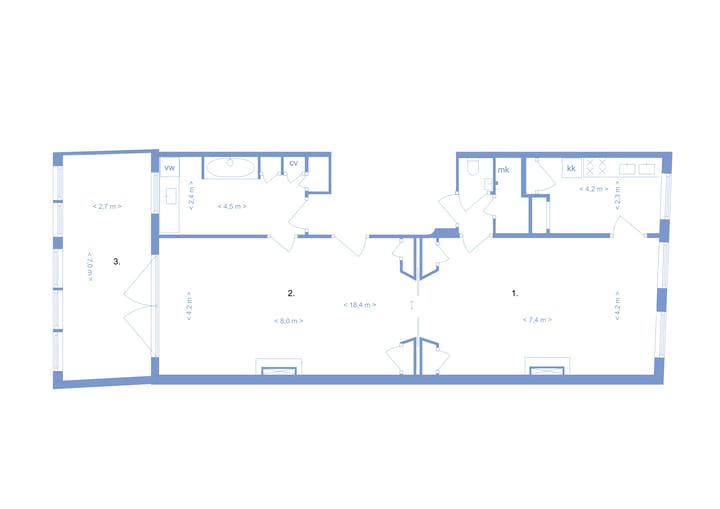 Foto 3 van Westersingel 24-A02