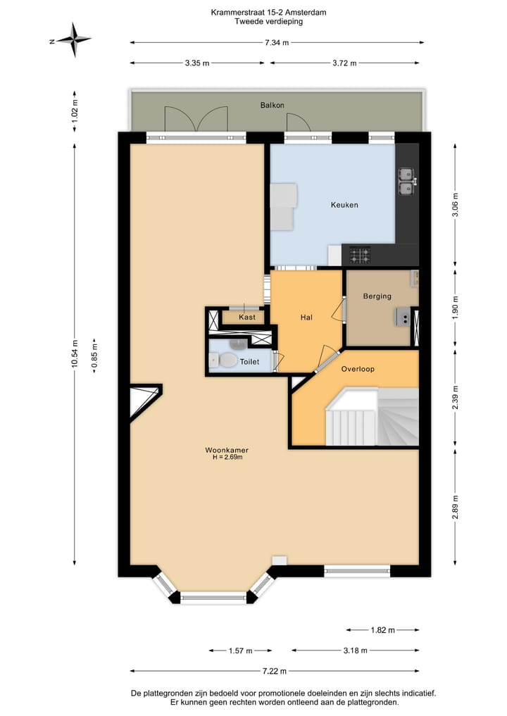 Foto 59 van Krammerstraat 15-2