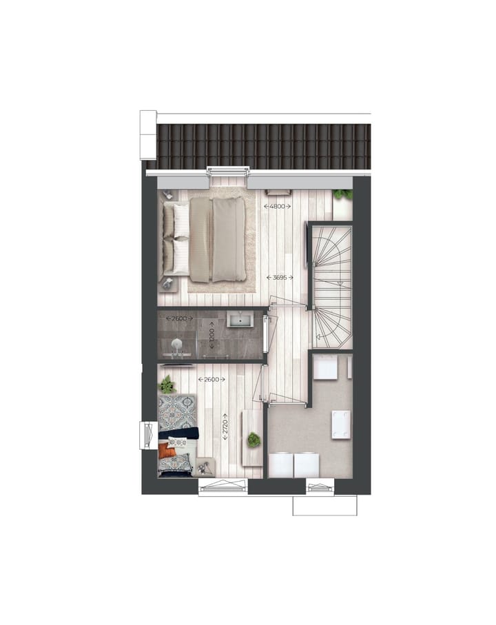 Foto 4 van Hoekwoningen | Type D (Bouwnr. 64)