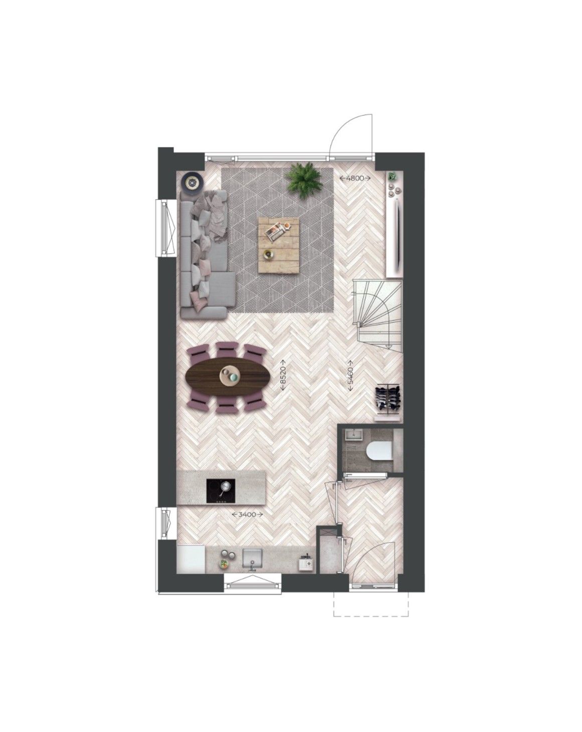 Foto 3 van Hoekwoningen | Type D (Bouwnr. 98)