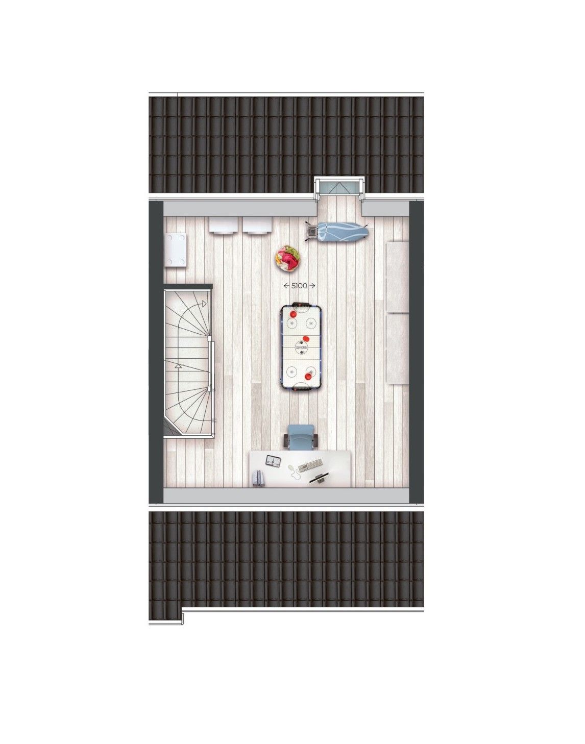 Foto 5 van Drie-onder-één-kapwoningen | Type O (Bouwnr. 87)