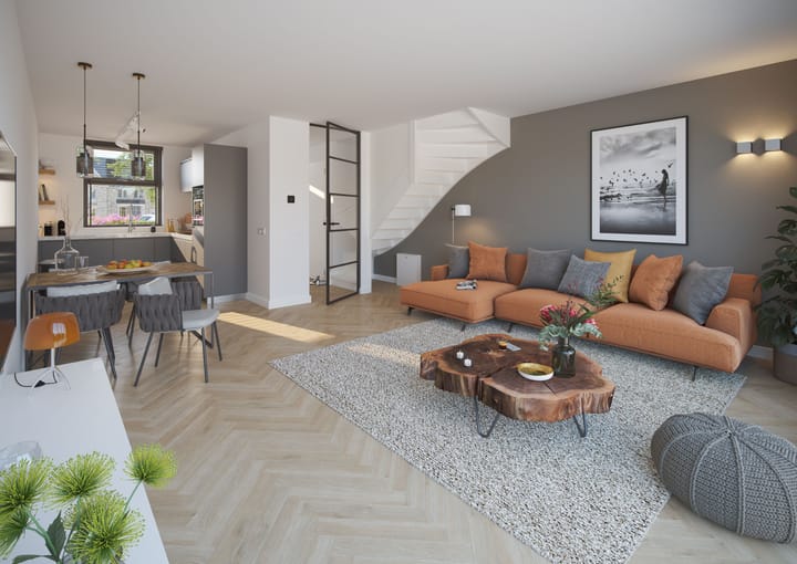 Photo 2 of Drie-onder-één-kapwoningen | Type O (Bouwnr. 87)