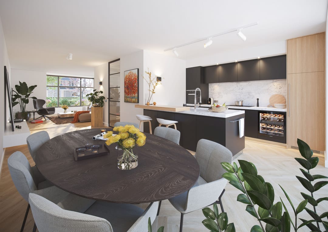 Foto 2 van Twee-onder-één-kapwoningen | Type P (Bouwnr. 102)