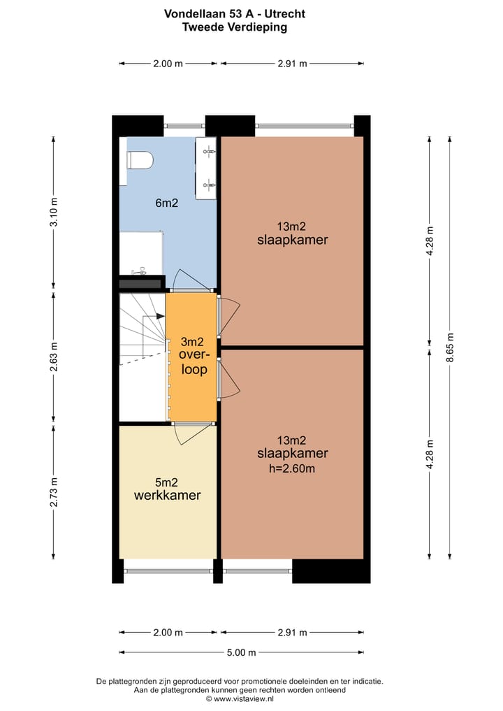 Foto 24 van Vondellaan 53-A