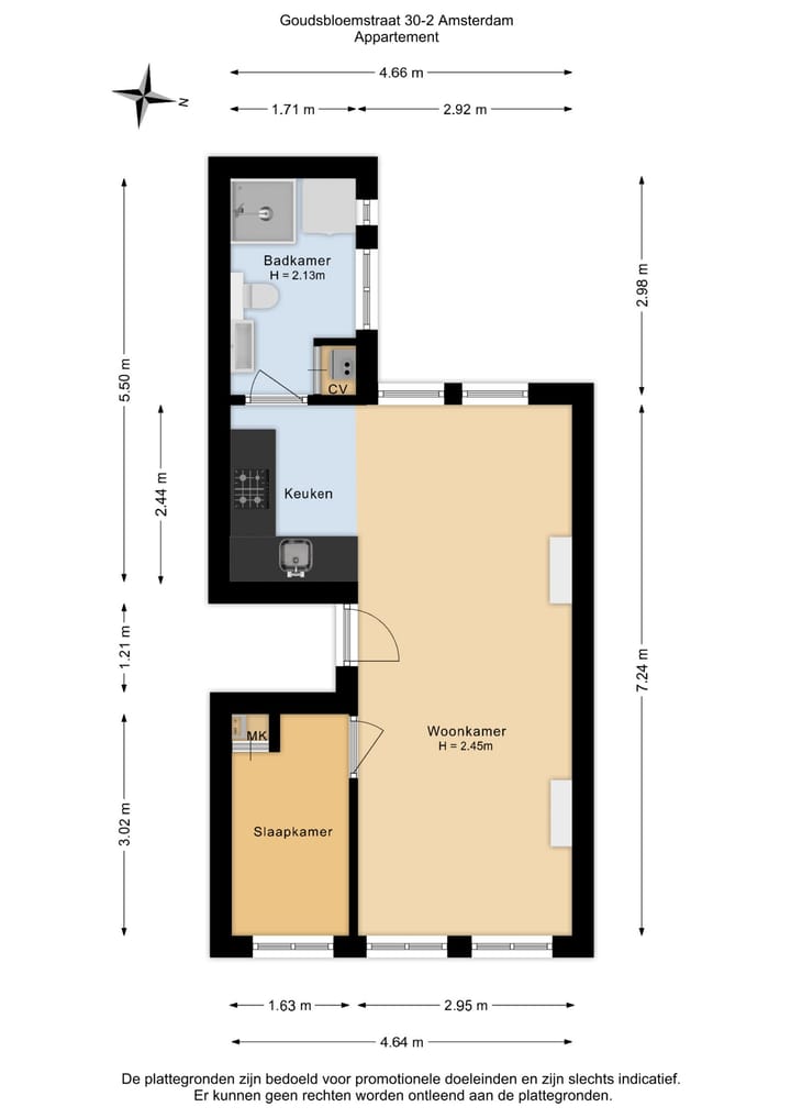 Foto 36 van Goudsbloemstraat 30-2