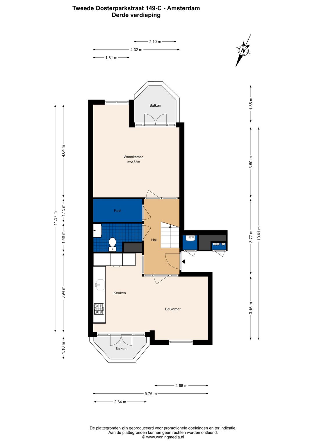 Photo 31 of Tweede Oosterparkstraat 149-C