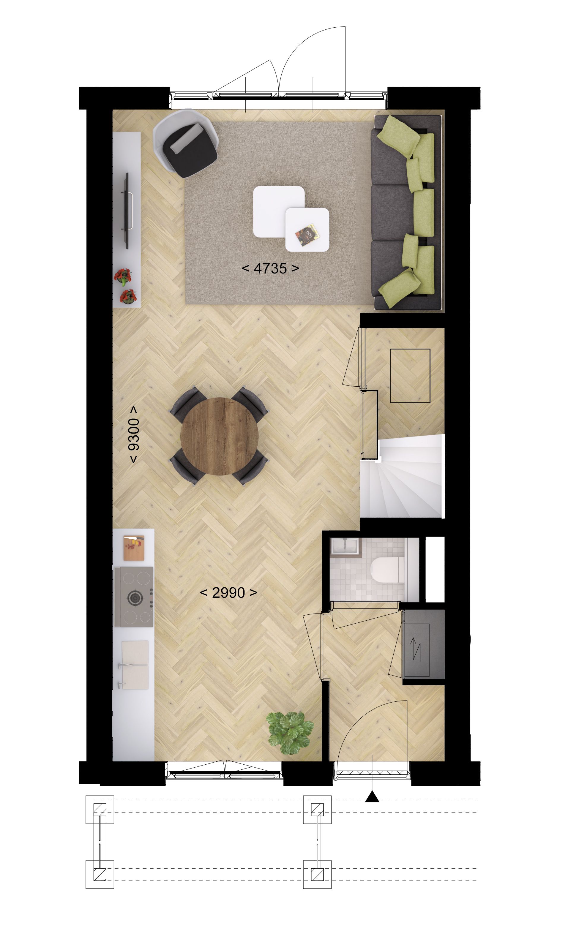 Foto 3 van Aalbes (Bouwnr. 09)