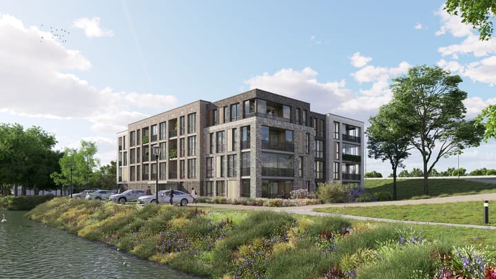 Image of Type F Apartment with shared street entrance