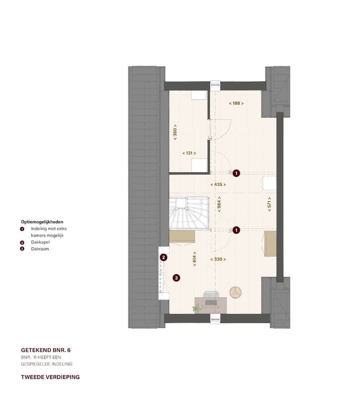 Photo 5 of Tweekapper Dwarskap Type A (Bouwnr. 6)