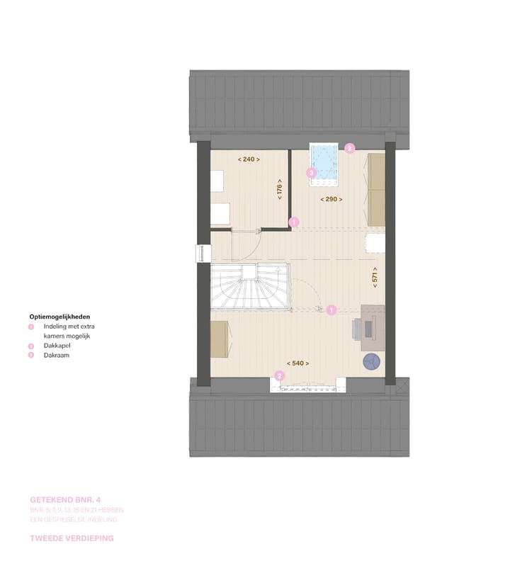 Foto 5 van Tweekapper Langskap Type B (Bouwnr. 7)