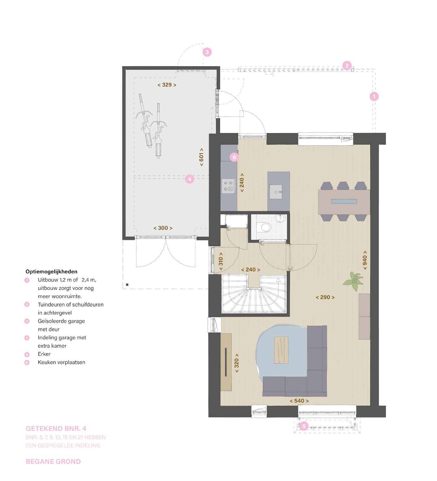 Foto 3 van Tweekapper Langskap Type B (Bouwnr. 10)