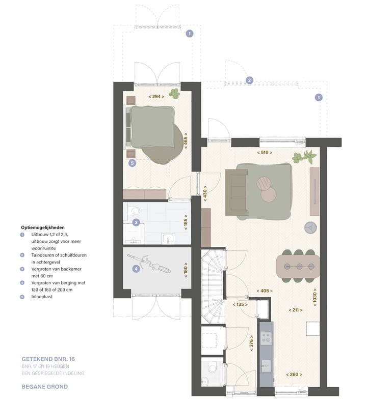 Photo 3 of Levensloopbestendige Tweekapper Type D (Bouwnr. 16)