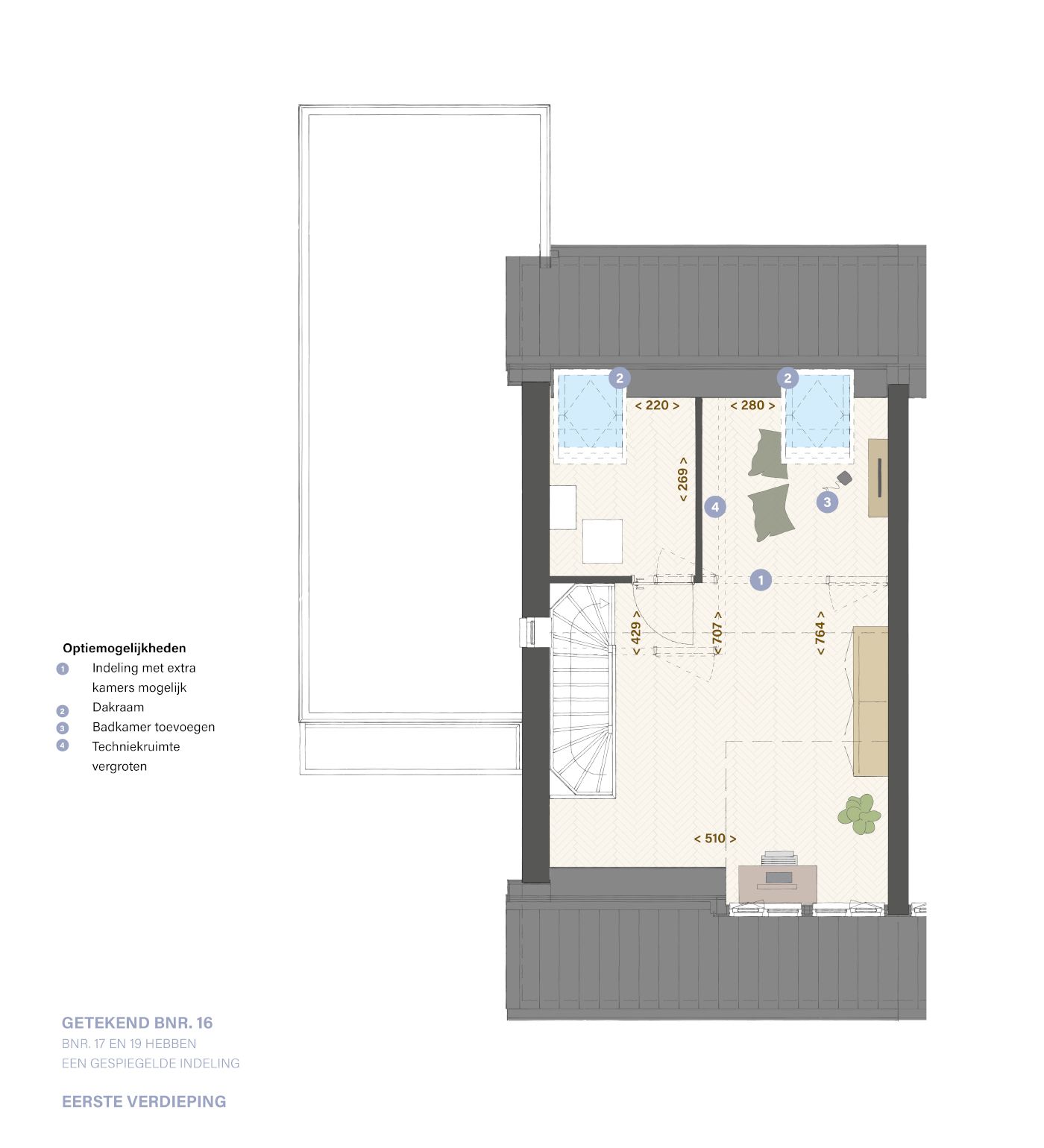 Photo 4 of Levensloopbestendige Tweekapper Type D (Bouwnr. 18)