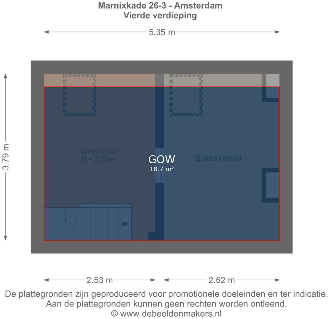 Foto 52 van Marnixkade 26-3
