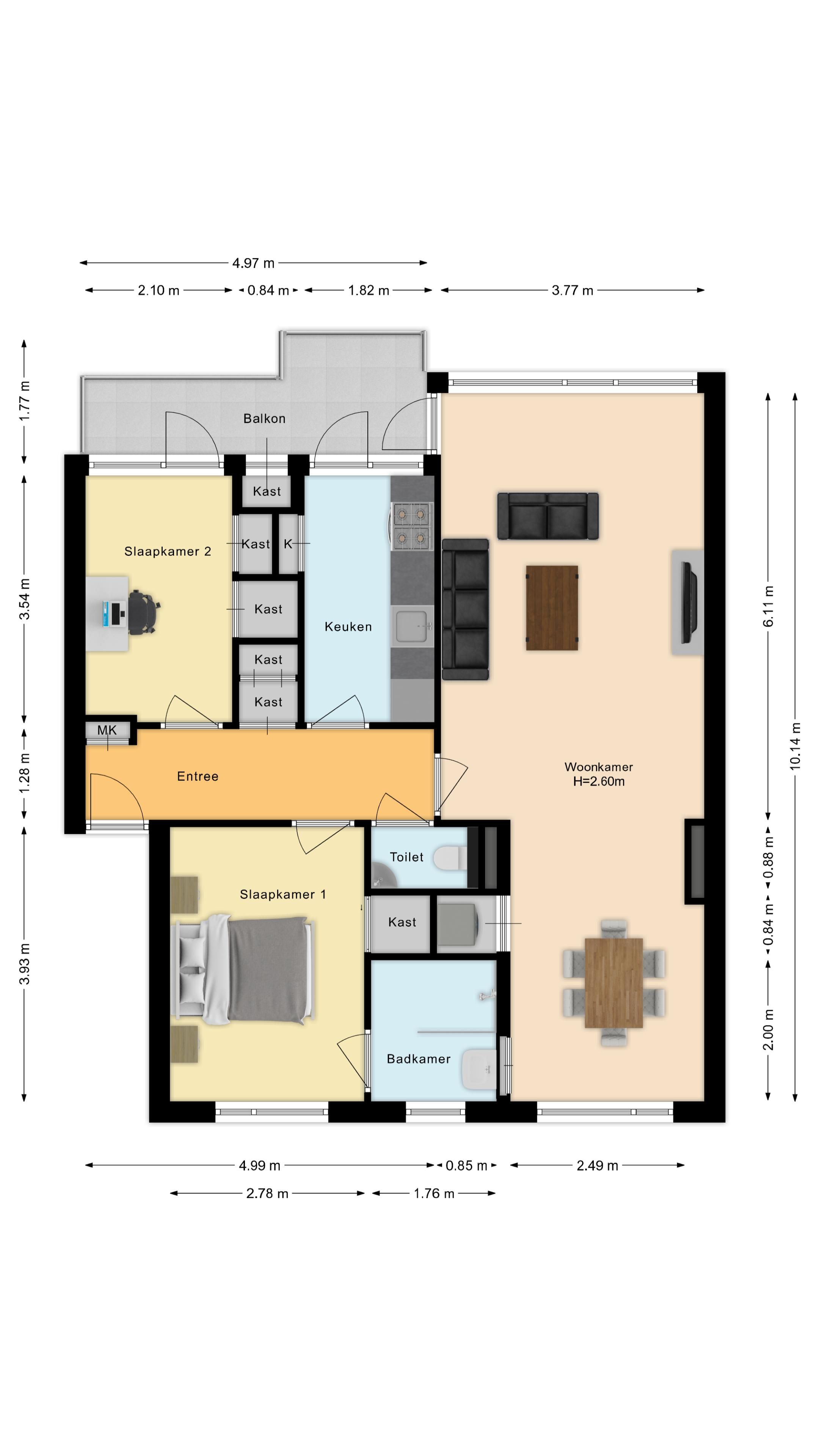 Foto 27 van Halévystraat 3-3