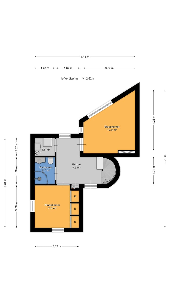 Foto 25 van Jacob de Graefflaan 7