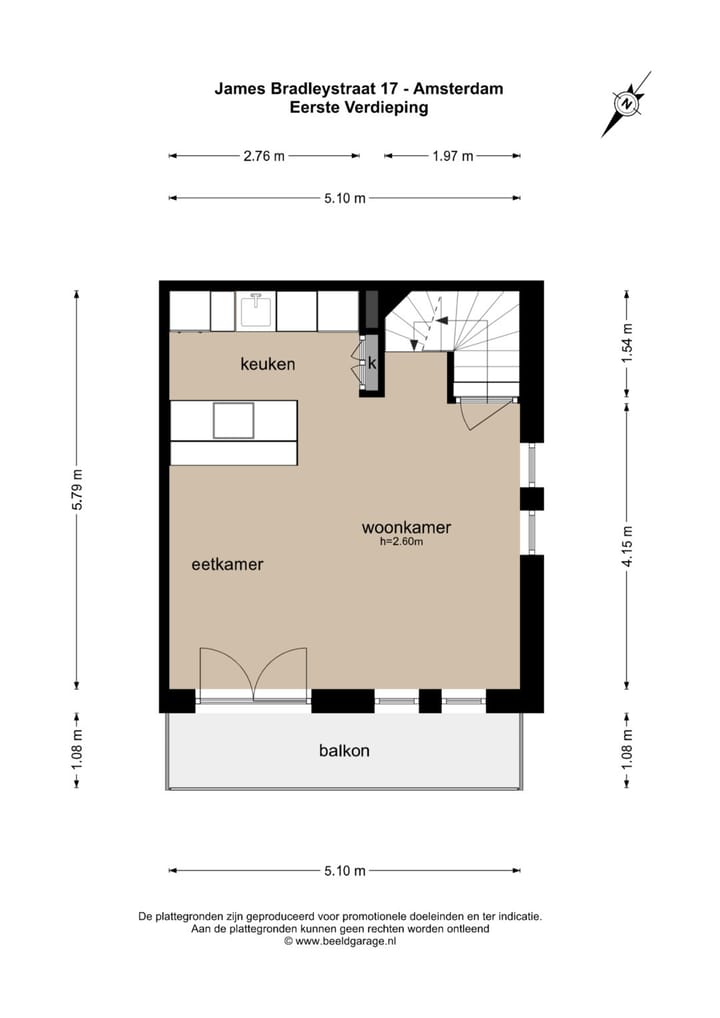 Photo 31 of James Bradleystraat 17