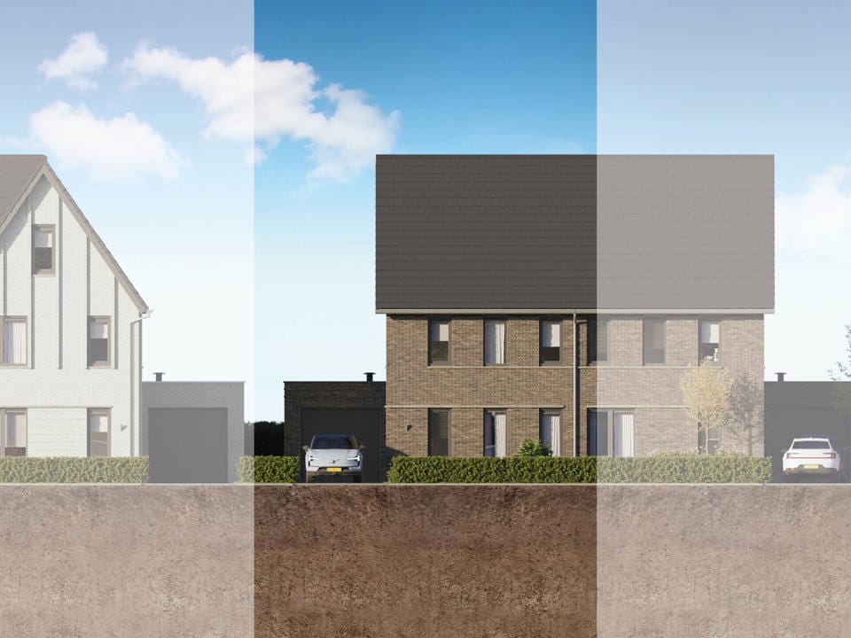 2 onder 1 kapwoning (Bouwnr. 71)  false