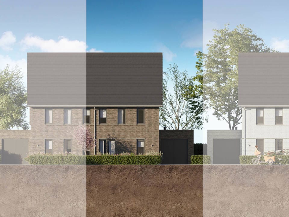 2 onder 1 kapwoning (Bouwnr. 74)  false