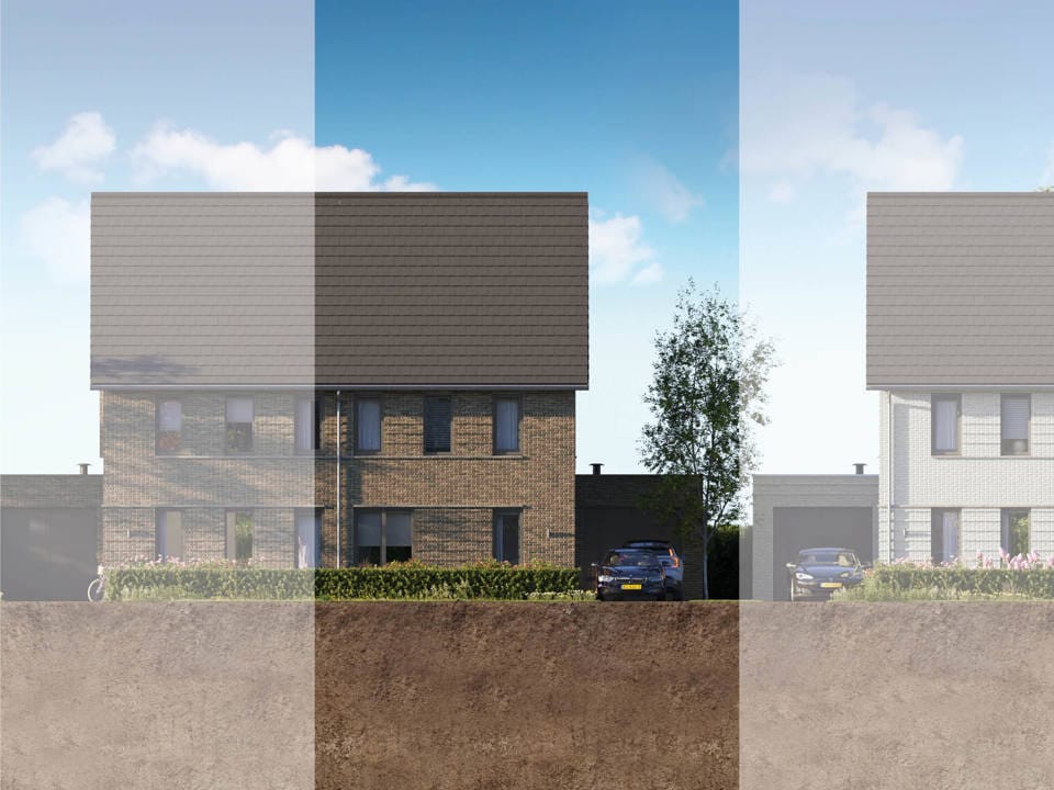 Photo 1 of 2 onder 1 kapwoning (Bouwnr. 82)