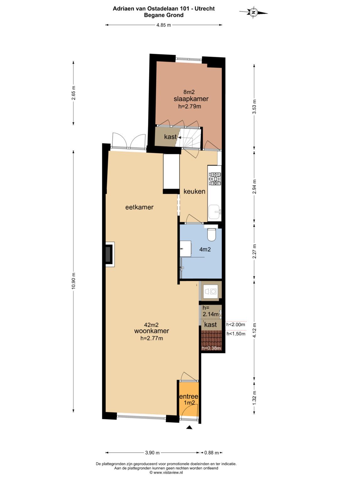 Foto 36 van Adriaen van Ostadelaan 101