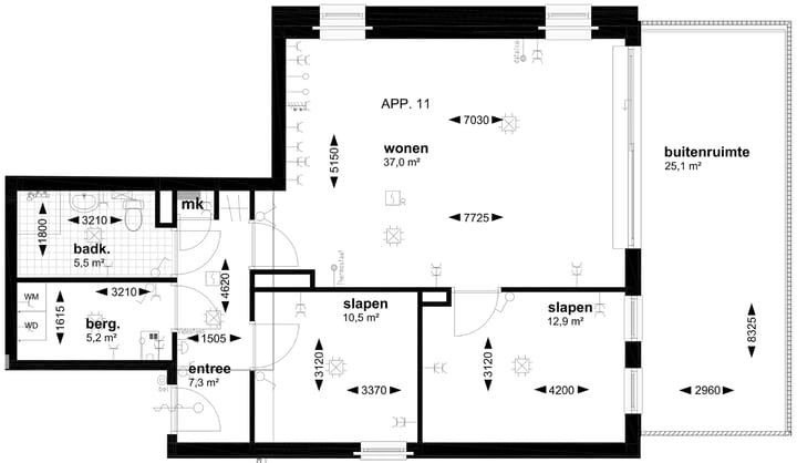 Foto 4 van Noord Voorstraat 29 - 11 (The Banq)