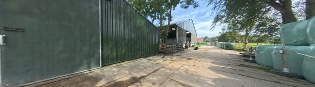 Aanzicht schuur-loods