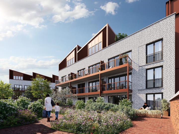 Foto 2 van 2-kamer appartement type B1 #007 (Bouwnr. 7)