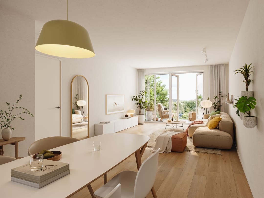 Foto 1 van 2-kamer appartement type B1 #008 (Bouwnr. 8)