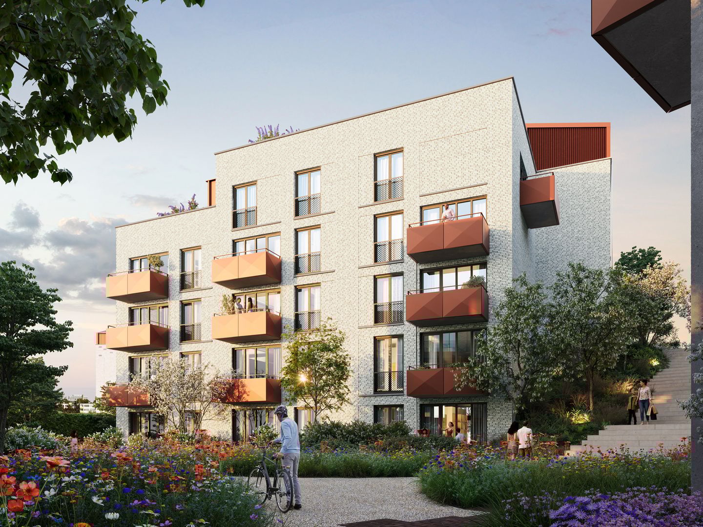 Foto 4 van 2-kamer appartement type B1 #020 (Bouwnr. 20)